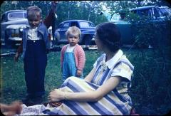 Marlin, Glenys and Diana 1950s